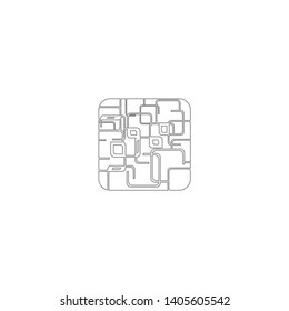 Creative icon design logo vector