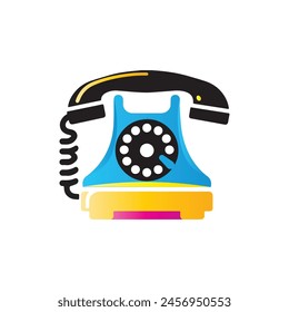 Creative Icon Design, Telephone icon, Busigness Icon, Creative business Icon