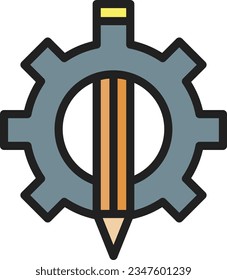 Creative Icon image. Suitable for mobile application.