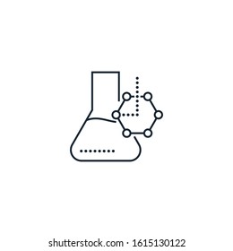 creative icon. From Medicine icons collection. Isolated sign on white background