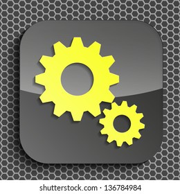 a creative icon in modern style, eps10 vector