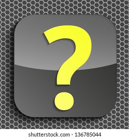 a creative icon in modern style, eps10 vector