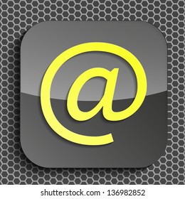 a creative icon in modern style, eps10 vector