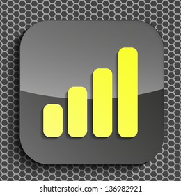 a creative icon in modern style, eps10 vector