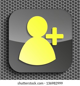a creative icon in modern style, eps10 vector