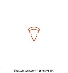 creative icon pizza design, very simple but still interesting