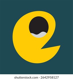 A creative icon representing eating or hunger. Perfect for food relate apps, or culinary websites.