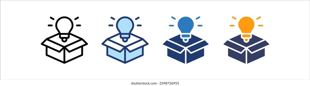 Creative Icon Set Multiple Style Collection