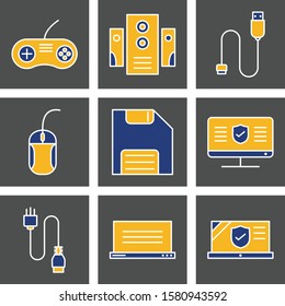 creative icon of System Hadware isolated on background

