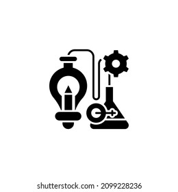 creative icon in vector. Logotype