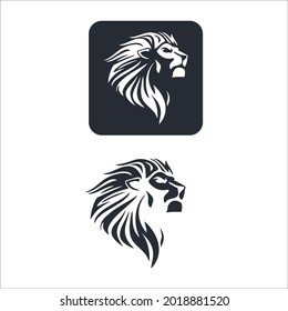 Creative iconlogo lion. Can be used for your logo