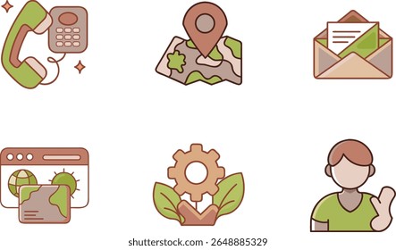 Creative Icons Pack - Arquivos de vetor EPS modernos para aplicativos, Web e branding - Editável, escalável, design minimalista