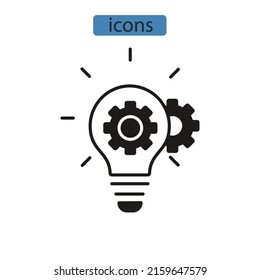 Creative icons  symbol vector elements for infographic web