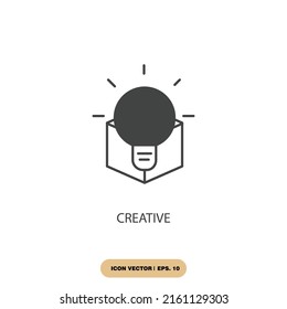 creative icons  symbol vector elements for infographic web
