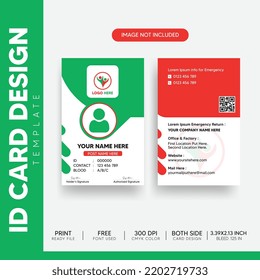 Creative ID Card Design for company stuff