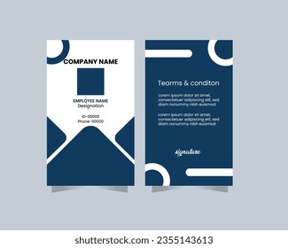 Creative id card design, id card design, identity card design, branding design
