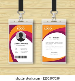 Creative ID Card Design Template