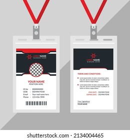 Vorlage für das Design der Creative-ID-Karte
