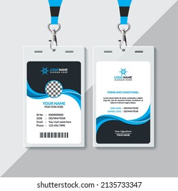 Creative ID Card Design Template