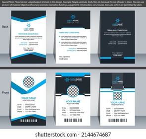 Creative ID Card Design Template