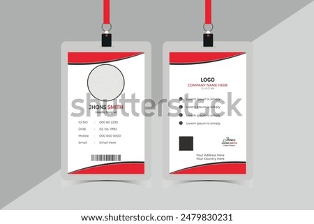Creative Id Card Design Template