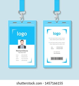 Corporate Id Card Design Template Stock Vector (Royalty Free ...