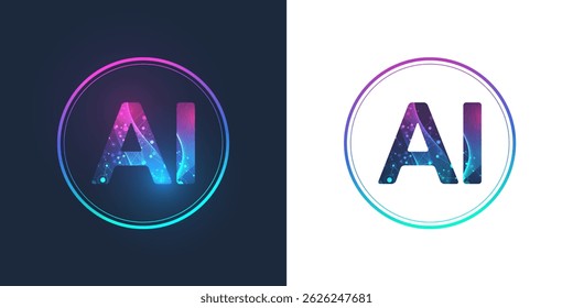 Concepto creativo del Anuncio de la IA para la tecnología de Internet. Diseño de textura abstracta de tecnología de placa base. Codificación de software. Concepto digital para cartel, cubierta, Anuncio, cabecera, Web, Plantilla de presentación