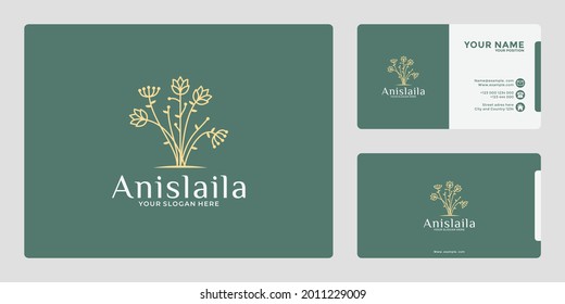 creative idea botanical flower for your business spa, saloon, cosmetic, herbal etc
