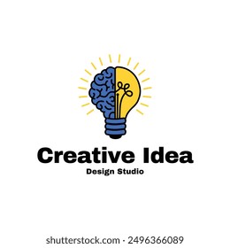 Creative idea business logo design.