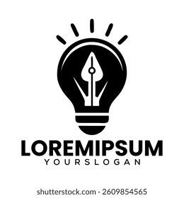 creative idea business logo, creative study logo