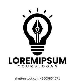 creative idea business logo, creative study logo