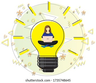 concepto de idea creativa. Smartphone en manos del trabajador. Vector moderno de estilo plano. Afiche para negocios, publicidad, diseño de sitios web.
