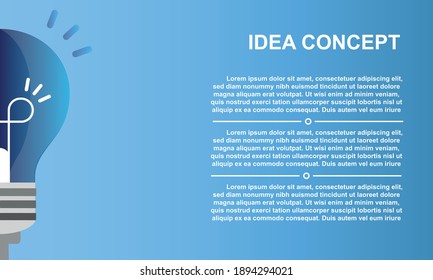 Creative idea, design background, poster work. Idea Generation Vector Line Icon. Outstanding Quality Design Element.
