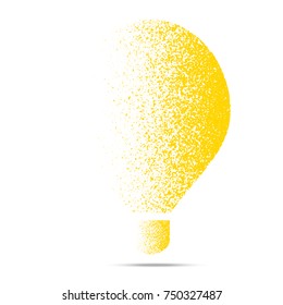 creative idea design yellow mustard grunge