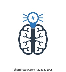 Creative idea icon Sign Symbol 