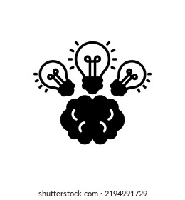 Creative Idea icon in vector. Logotype