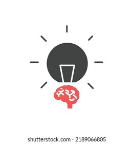 Creative idea icons  symbol vector elements for infographic web