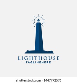 Creative Idea Lighthouse logo design 