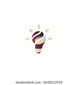 Diseño gráfico de logotipo de idea creativa