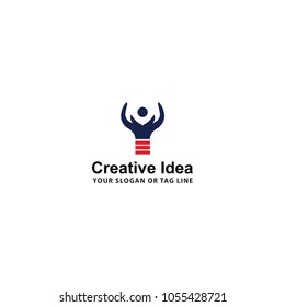 creative idea logo vector