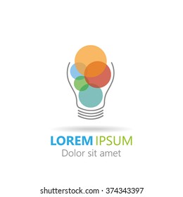 Creative idea logo Vector