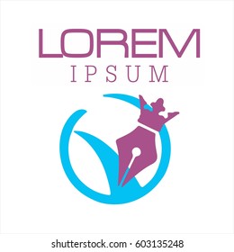 Creative Idea for mascot or logo design. Vector illustration