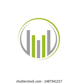 creative idea of modern building logo design vector illustration