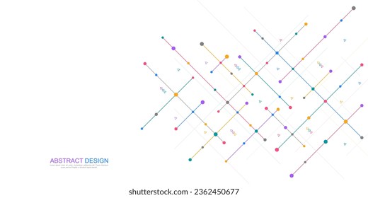 Creative idea of modern design with abstract geometric background. Minimalistic vector texture with polygonal pattern