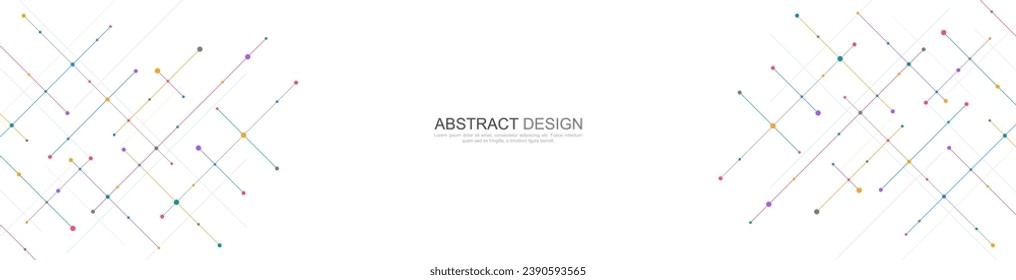 Creative idea of modern design with abstract geometric background. Minimalistic vector texture with polygonal pattern