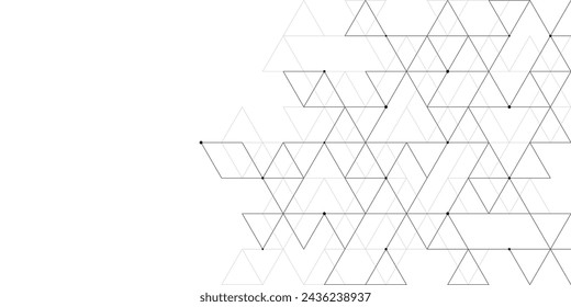 Creative idea of modern design with abstract geometric background. Minimalist vector texture with triangles pattern