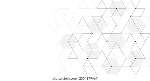 Kreative Idee des modernen Designs mit abstraktem geometrischem Hintergrund. Minimalistische Vektortextur mit linearem Muster