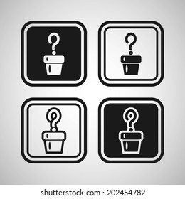Creative idea question mark 