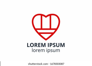 Ilustración de diseño de icono de forma de idea creativa. Logo de plantilla para la escuela, el escritor, la empresa de arte y estudio, la empresa de arquitectura o cualquier negocio.