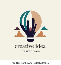 creative idea vector logo art